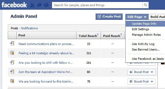 Facebook Facebook PAGES have Insights Groups do not Profiles do not Stats you can Track # Likes # Post Views #