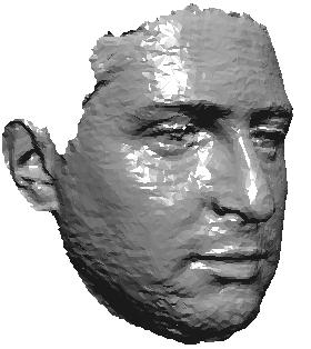 2. On-line 3D face matching Within the recognition stage, the presented probe 2D 1/2 model is compared to all 3D models in the gallery dataset.