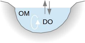 The presented model accounts for the processes of microbial degradation in the simplest possible way. It does not consider oxygen limitation, hence, it returns non-sense if the system goes anaerobic.