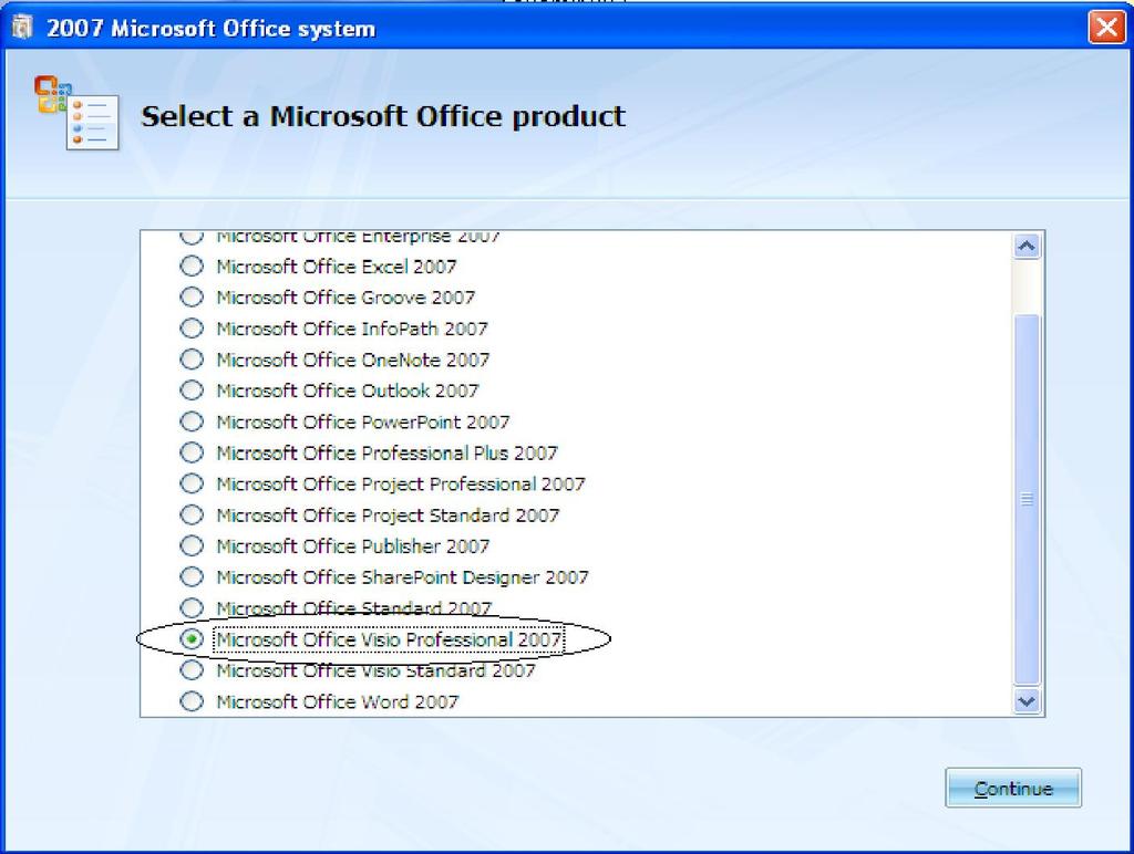 III. CÀI ĐẶT CHƯƠNG TRÌNH. Microsoft Office Visio 2007 được cung cấp với 2 phiên bản độc lập: Microsoft Office Visio Professional và Microsoft Office Visio Standard.
