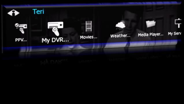 4. My DVR 1. To name this settings group, click the Name tab. 2. In the pop-up keyboard, press arrow buttons to select letters.