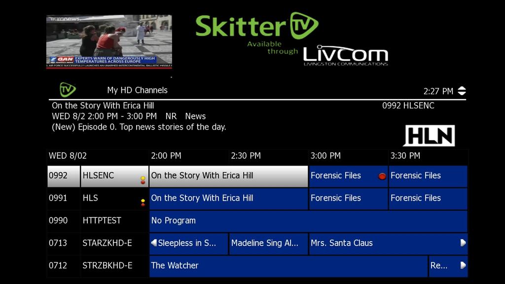 If your set top box also has local DVR, you will see Record and Record Series options A red recording icon next to the program in the Channel Guide will verify that your program is scheduled to