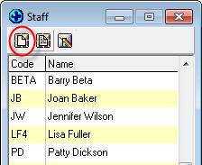 Modify an existing Staff member double click their name If setting up an Admin User, Provider and
