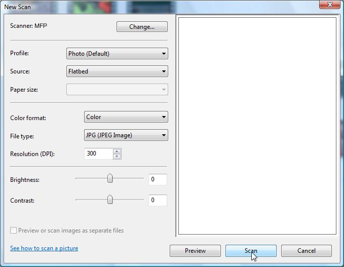 Scanning 4 Place the original in the machine. 5 Specify the scanning settings, and then click the [Scan] button.