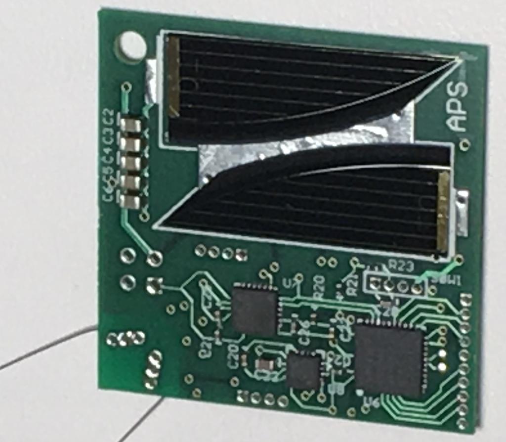 8:2 Intermittent Computing: Challenges and Opportunities Figure 1 Two energy-harvesting devices. RF-powered WISP Platform [34] (left) and our solarpowered EDBsat single-board satellite (right).