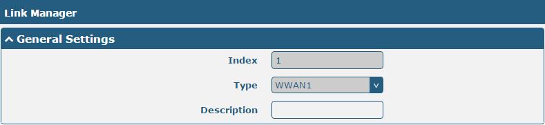 Click on the right-most of WWAN1/WWAN2 to enter the configuration window.
