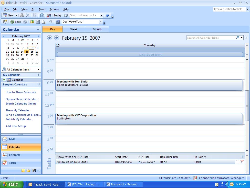 Outlook Calendar Environment Staying organized is easy when you use Outlook s Calendar features.