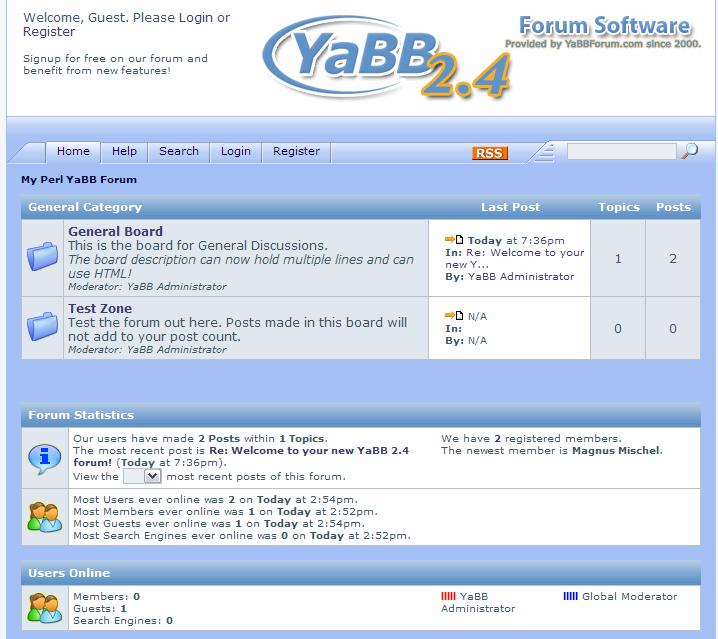 Chapter 9 Over the years, YaBB has had a number of security problems (as any forum software that has been around this long would).