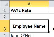 LO4: Spreadsheet Design Features: Formatting Alignment Alignment has a variety of different forms in Excel.