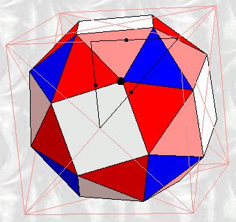 For instance, the snub cube (see Figure 19) does not have any lines of symmetry and yet has rotational symmetry. Figures 17 and 18 show rotational symmetry based on regular polygons.