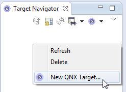 Ten Steps to Developing a QNX Neutrino Program 6. Communicating with the QNX Neutrino RTOS Your target system must be able to respond to requests from the development environment.
