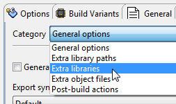 If you want to add other libraries later, you can do so under the Project Properties section.