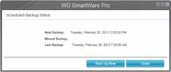10. To backup selected files or folders from selected backup source device: a.