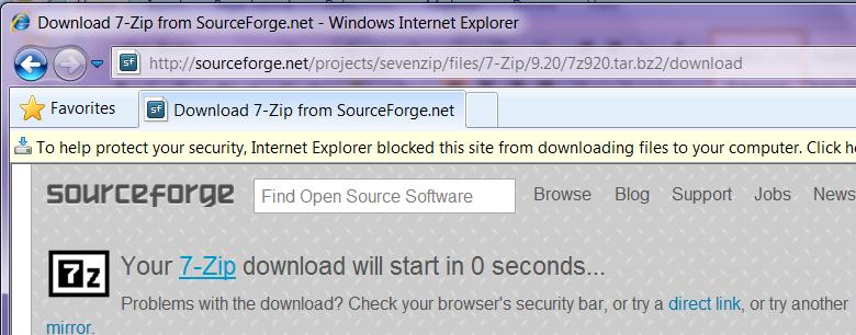 Select the Download for Any Windows version ignore the blocker at this