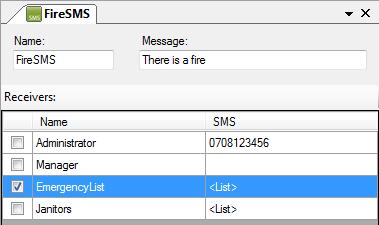 Admin Configuration for Ethiris Ethiris Admin Figure 2.334 A SMS node in treeview. SMS popup menu Right-clicking this node brings up a context menu. Figure 2.335 The popup menu for a SMS node.
