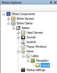 Admin Configuration for Ethiris Ethiris Admin Figure 2.425 Select Screen type by clicking the ringed in arrow. Larger camera views on page 2:240.