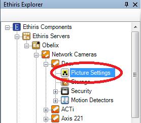 Ethiris Admin Admin Configuration for Ethiris Recording is a read-only variable that is true when recording takes place, both event recording and continuous recording is indicated here.