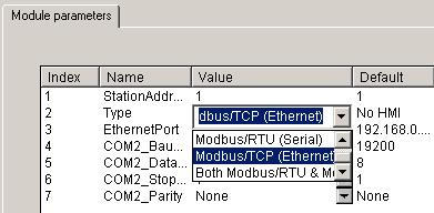 SMLC Configuration - Configuring the HMI driver In CoDeSys go to the PLC Configuration section of the Resources tab Select
