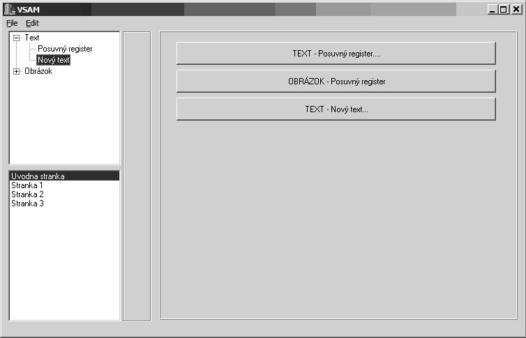 2.2 Scenáre použitia 2.2.1 Vloženie textovej komponenty na obrazovku prezentácie Opis situácie: Pridanie novej textovej komponenty na obrazovku prezentácie. Typické kroky: 1.