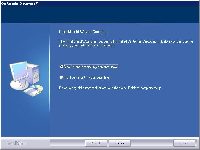 Centennial Discvery 2005 10. Once the upgrade is cmplete, yu may be prmpted t restart the server. 11. When the server has restarted, pen the Cntrl Center t verify that the upgrade was successful.