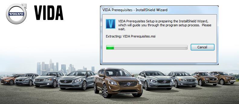 In the e-mail there is a link to download VIDA onto your PC: http://vidainstaller.volvocars.