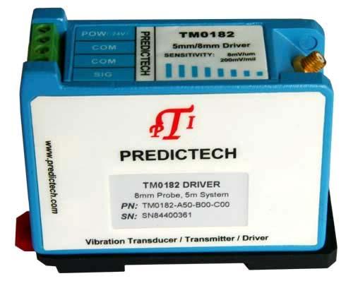 Hazardous Area The TM0180 and TM0105 proximity probe transducers have hazardous area approvals. Please consult ProvibTech for further information.