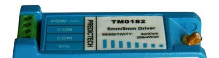 Proximity Probe Driver for 5mm and 8mm Probes (Works with TM0180 probes and TM0181 cables) TM0182