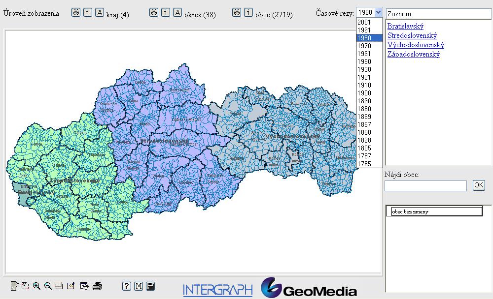A General Map Window The General Map Window is cardinal for all windows because it serves for viewing of all dynamic maps, which eventuate on your queries to the main database conducted through the