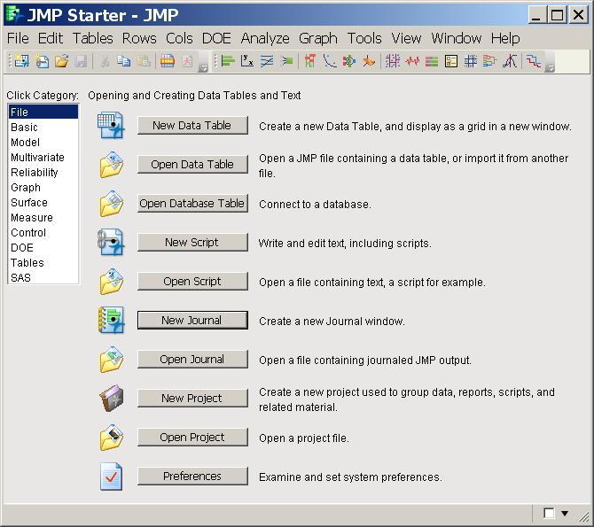 Paper JP-02 Making Your SAS Data JMP Through Hoops Mira Shapiro, Analytic Designers LLC, Bethesda, MD ABSTRACT Longtime SAS users can benefit by adding JMP to their repertoire.