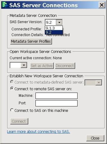 configured network, will allow Mac users to access the organization s SAS Metadata