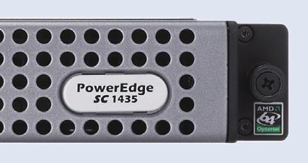These 64-bit processors help PowerEdge 6950 servers provide high performance while minimizing power consumption.