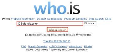 How do I check my nameservers? You can check the nameservers that your domain name is currently on by performing a WHOIS lookup at a site such as http://who.is/.