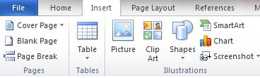 Page Numbers Starting with the Second Page... 8 Using Footnotes... 9 Saving as an Office 2003 Document... 9 Turning the Paragraph Icon on and off 1. Go the Home tab. 2. Select the paragraph button located on the ribbon.