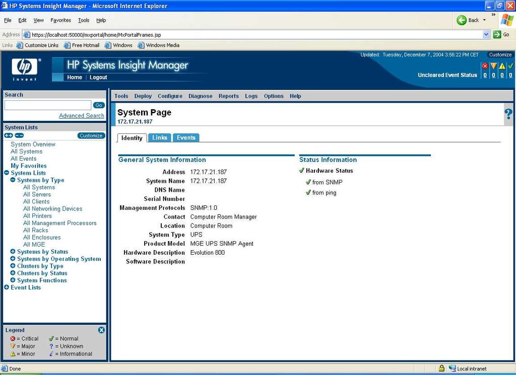 Systems Insight Manager 4 and 5 Integration User s Guide HP Systems