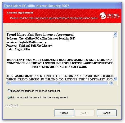 internet security" install shield wizard