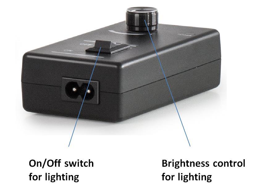5.7 Lighting control For the Devices of the OZC-5 series there is the usage of an external power adapter needed.