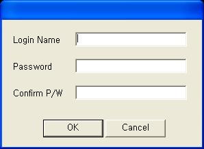3. Using Net software 3-1. DiViS Login Setup Run DiViS Net. The following dialogue box will appear. Login: ID / password are for the authorized access to DiViS Net program.