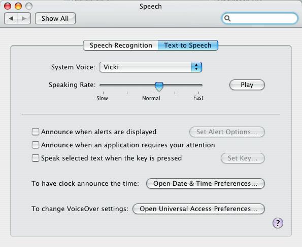Using Music Link With Honda TTS (Continued) Text-To-Speech Settings You can change and adjust the text-to-speech settings for TTS files (voice prompts) that Honda TTS creates.