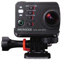 ACX 200 WIFI ACTION CAM WITH WIFI FOR DYNAMIC ACTION. ACX 101 FULL HD ACTION CAMERA.