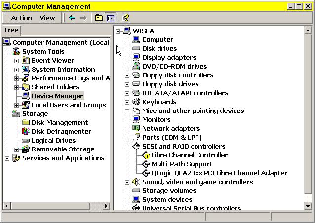 HBA drivers (Windows 2000) After powering on the servers, the HBAs are recognized and the New Hardware Found wizard opens. Cancel out of this process.