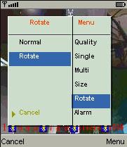 9.1.3.5 Rotate the image Live image can be displayed by normal image or rotate to 90 degrees.