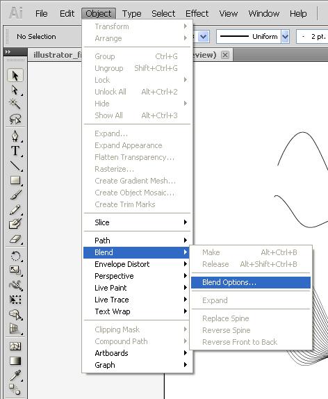 Select the object you would like to mask and the shape you would like to use to mask it. Step 1.