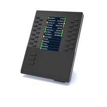 Powered directly from the phone, up to 3 modules can be daisy chained together providing additional programmable keys supporting advanced features such as shared call appearance (SCA), busy lamp