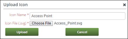 Administration 172 Figure 221. NE Configuration Screen NE Icons Tab 4. Select a SVG icon from your local folder, and click Upload. Figure 222.