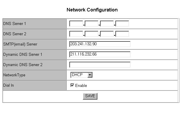 Use this setting with cable modems. Table 5: DHCP s Use Static IP when connecting to 10/100 Base-T network allowing the use of static IP addresses.