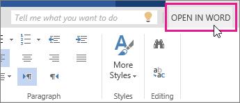 Using Word in Office 365 Type and format text, add pictures, adjust the layout of the page, and more.
