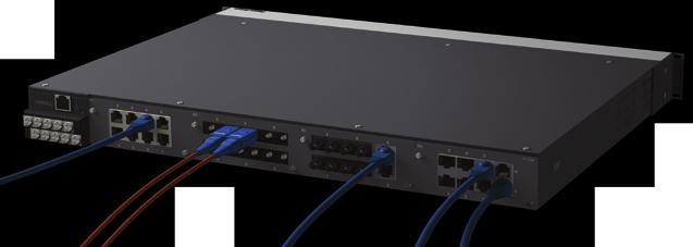 PT-828 Layer 3 Modular Rackmount Ethernet Switch System The PT-828 switch system consists of 18 Layer 3 modular managed rackmount Ethernet switch systems, each with 3 slots for fast Ethernet modules