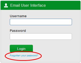 2.2 How to Get a New Password If you have forgotten your password, you can reset it by clicking the 'Forgot your password' link under the login button or by requesting your administrator to generate