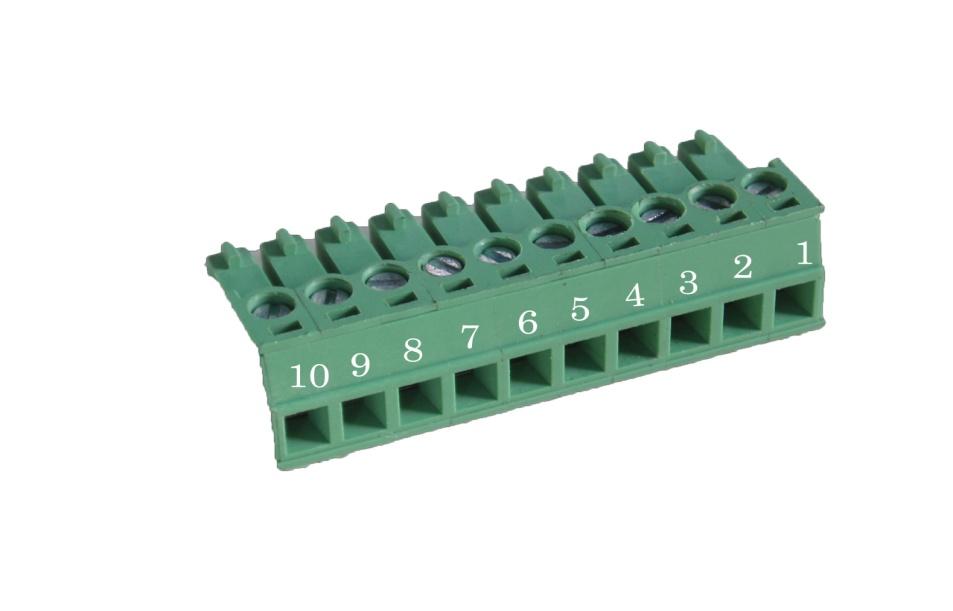 2.5 The installation of terminal blocks H720 User Manual This chapter is for version with terminal blocks only. Default, the H720 is with DB9 connector.