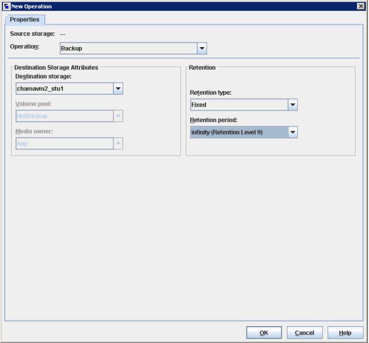 Configure a second storage lifecycle policy for Copilot 27 5 Select the